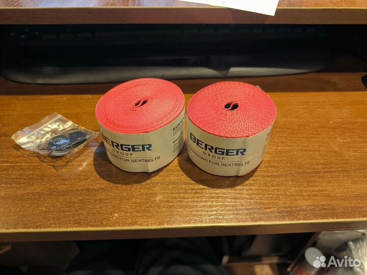 Цветная стропа ремней безопасности