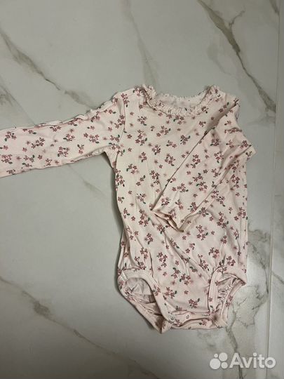 Боди для девочки 68 74 H&M