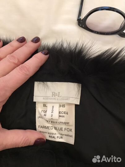 Горжетка-воротник песец