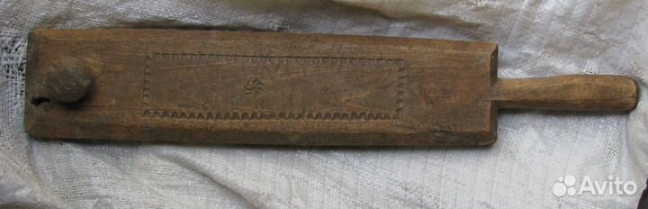 Рубель резной