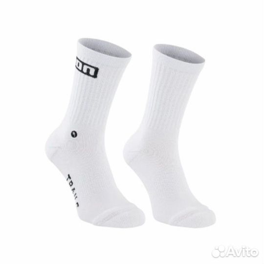 Носки ION Socks Logo unisex 2022 (38-42, Черные)