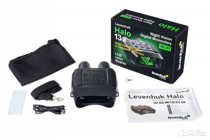 Бинокль цифровой ночного видения Levenhuk Halo 13X