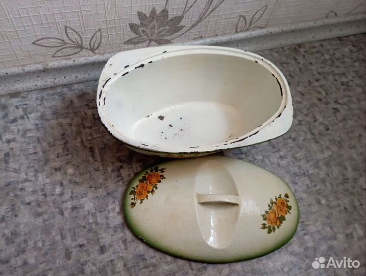 Скороварка минутка СССР, утятница чугун