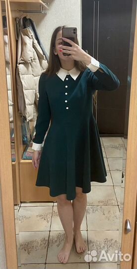 Школьный фартук и платье