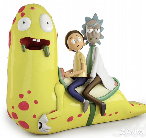 Фигурка Рик и Морти белая