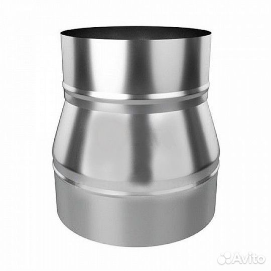 Переходник 110/115, нержавеющая сталь 439 (0,8)