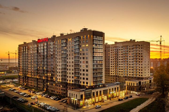 1-к. квартира, 46,6 м², 1/10 эт.