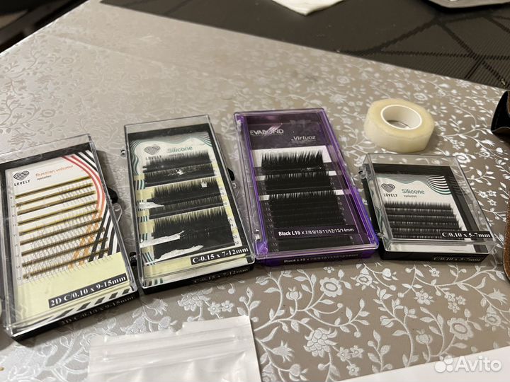 Ресницы, пинцеты и тд