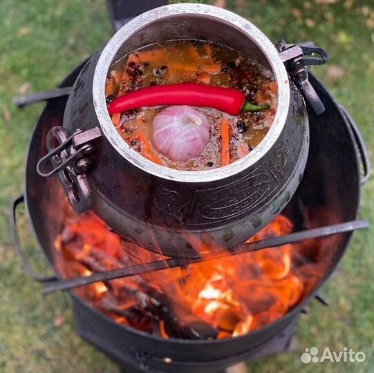 Афганский казан 12 л двухцветный rashko baba