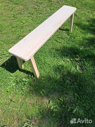 Мебель садовая, скамейка, лавочка для сада и бани