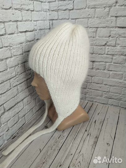 Шапка чепчик с ушками
