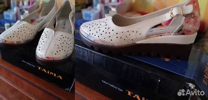 Туфли и босоножки женские р. 41 (25см)