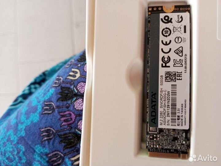 SSD 500gb adata swordfish