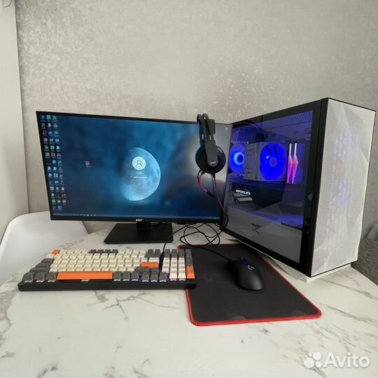 Игровой пк i3 12100f RTX3050