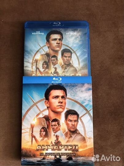 Анчартед, диск bluray