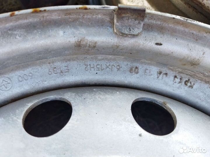 Диски штапованные р 15