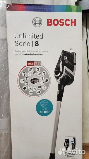 Пылесос Bosch BBS811PCK новый с чеком