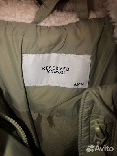 Куртка reserved для девочки 92