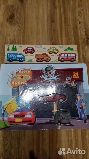 Деревянные пазлы