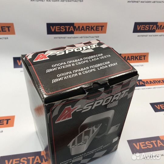 Опора двигателя A-sport правая улучшенная Веста