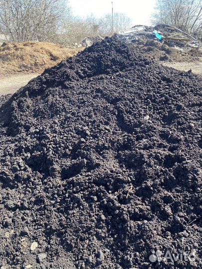 Чернозем перегной конский крс в мешках и росыпью