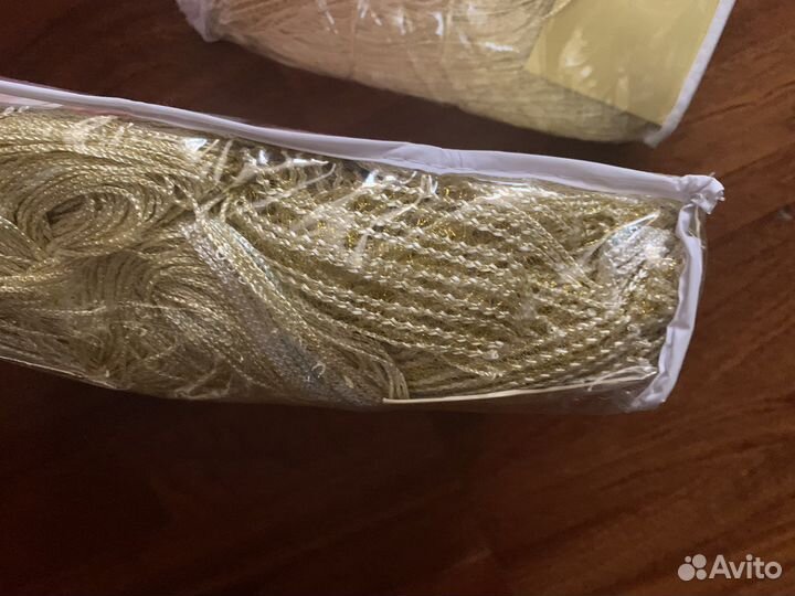 Шторы нити кисея