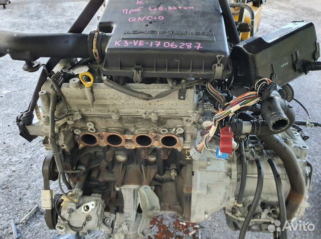 АКПП c Toyota Passo QNC10 K3-VE