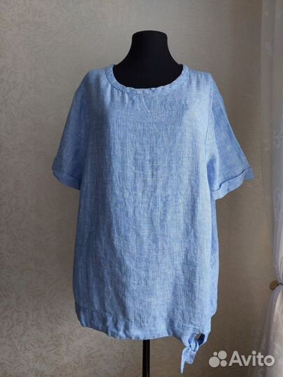 Блузка Cecil Германия р 52,54 лён новая