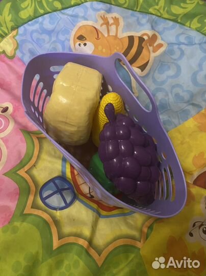 Корзинка с фруктами для игр