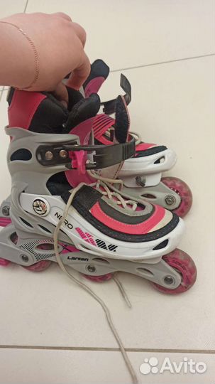 Роликовые коньки детские раздвижные