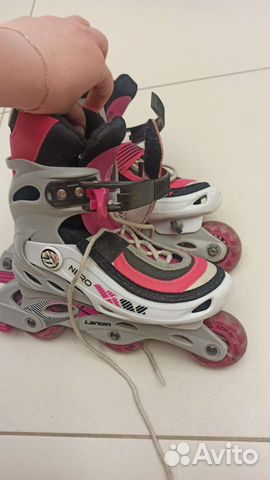 Роликовые коньки детские раздвижные
