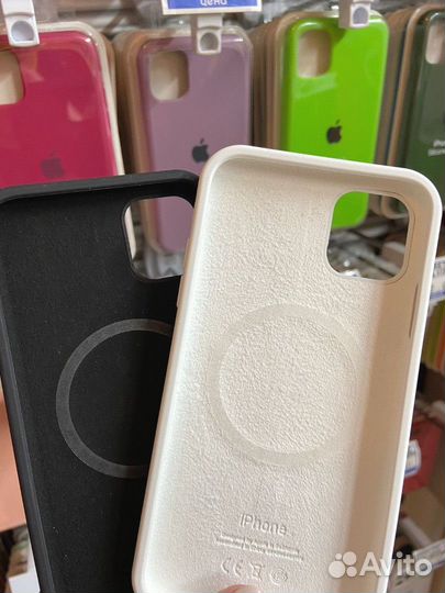 MagSafe чехол на iPhone 11 цветной