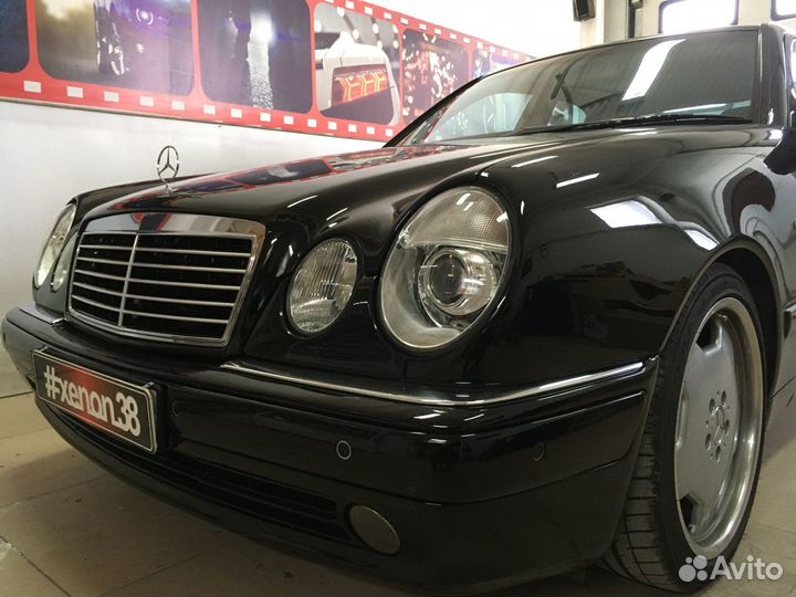 Mercedes-Benz E220 билед линзы MTF, чистка