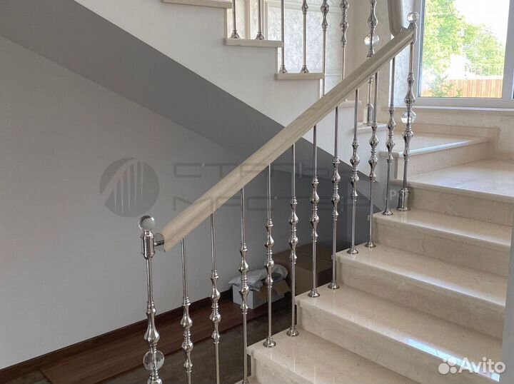 Перила ограждения из нержавейки