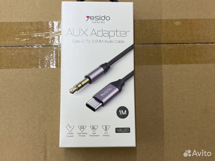 Aux adapter type-c to 3.5mm
