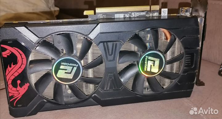 Видеокарта rx 570 4gb