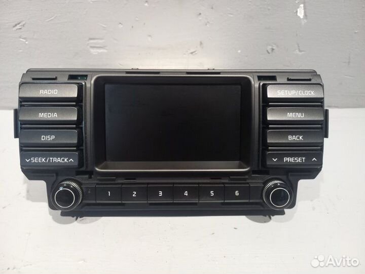 Магнитола Kia Rio 4 X-Line хэтчбек G4FG 2017