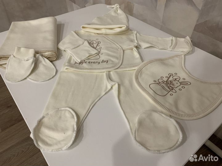 Подарочный набор на выписку Карапузик 8 предметов