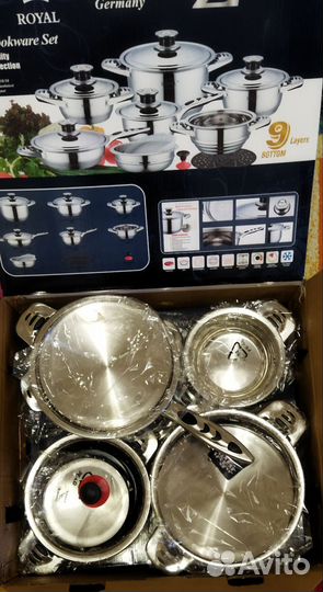 Набор посуды новый Royal Z RL-555 оригинал