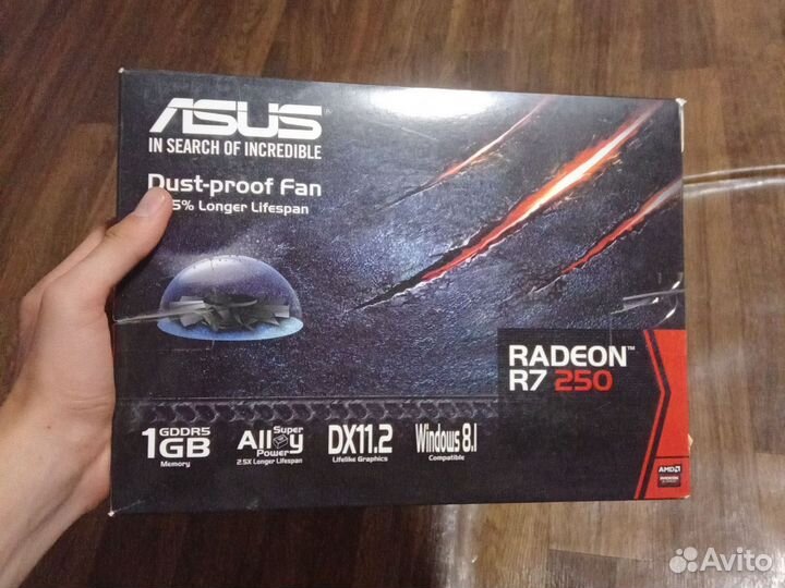 Видеокарта radeon R7 250