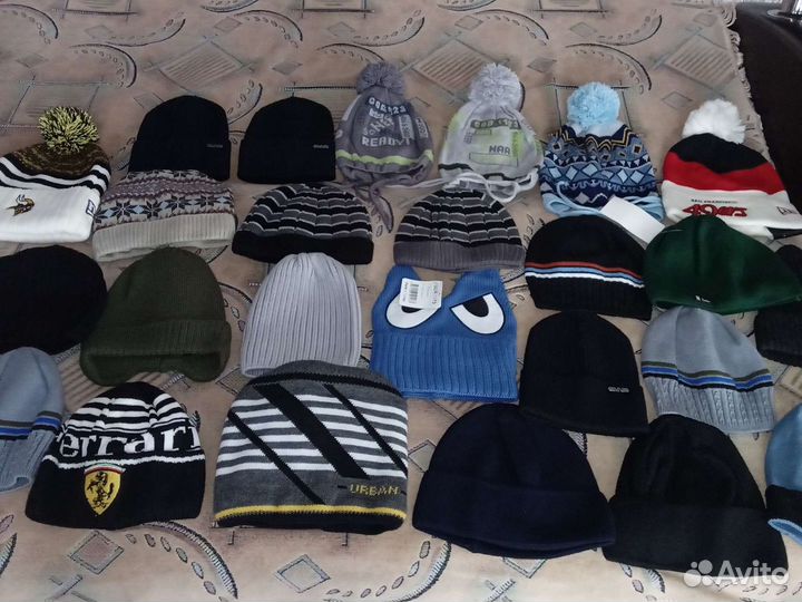 Новые шапки детские для мальчиков