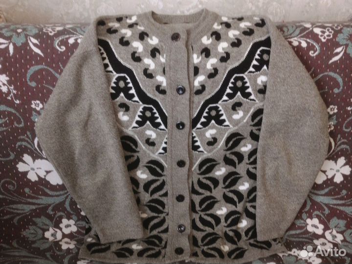 Тёплая кофта 50 размер
