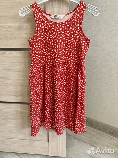 Платье для девочки hm 122-128