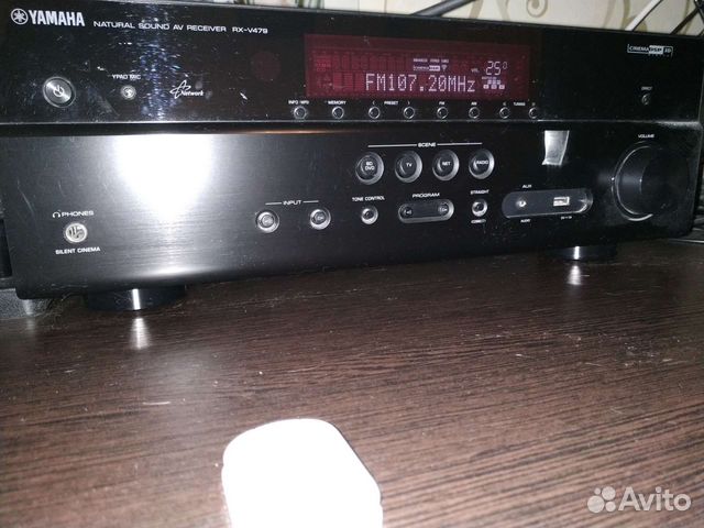 Ресивер yamaha rx-v479 (комплект)