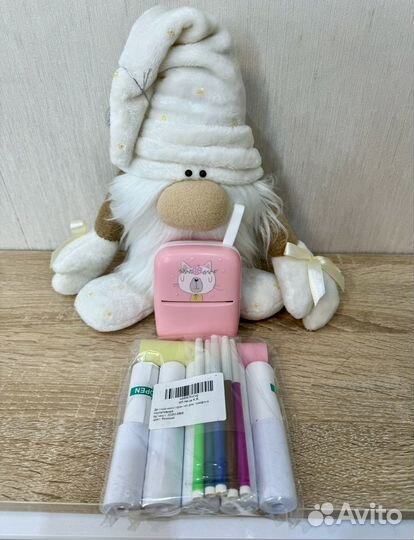 Мини принтер термопринтер новый