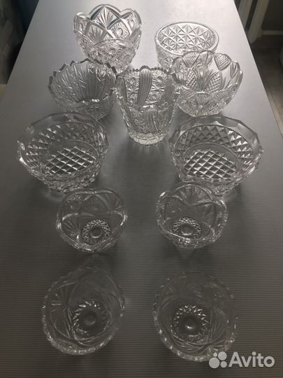 Ваза хрустальная СССР