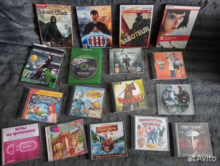 Игры для пк на дисках