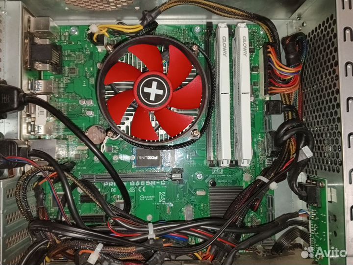 Intel core i7 8700 + Asus prime B365M-C soc1151-2