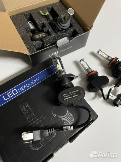 Светодиодные лампы led S1 цоколь H1,H7,H11,Hb3,Hb4