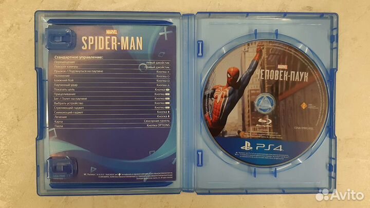 Spider-man (Человек-паук) ps4